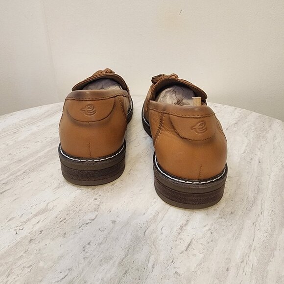 Easy Spirit Womens Janelle Sl Brown Leather 10M - A018 - Picture 2 of 9